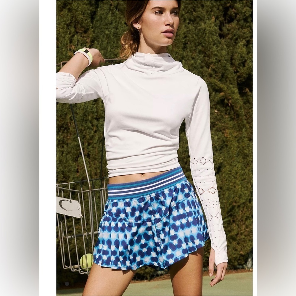 Free People Movement Top Seed Printed Shorts NWT
